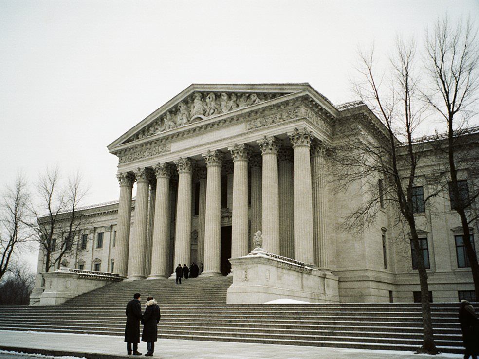 The court building in Talas, seat of the Talas District Court